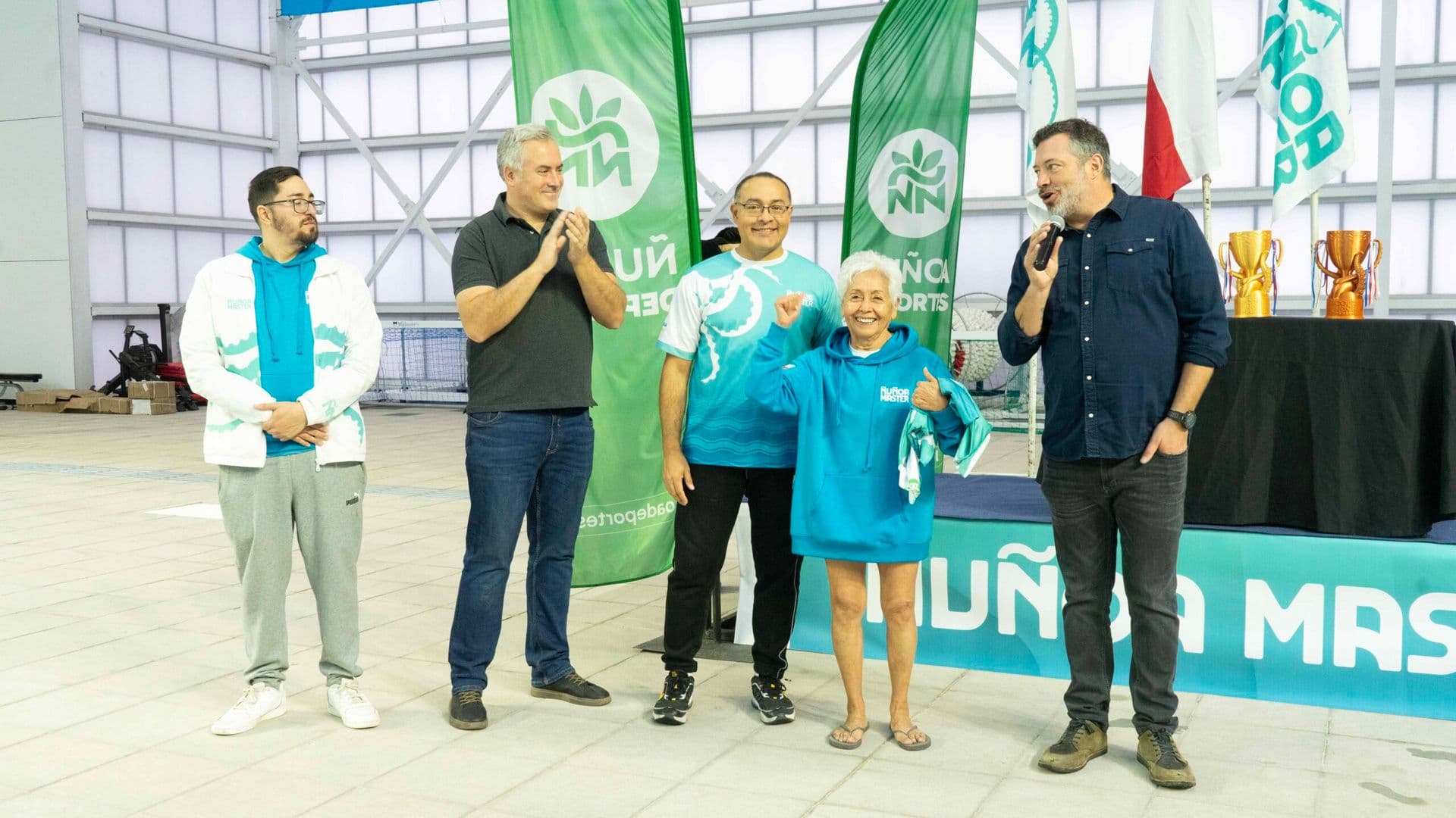 Segunda Copa Natación Ñuñoa Máster recibió a cerca de 800 nadadores