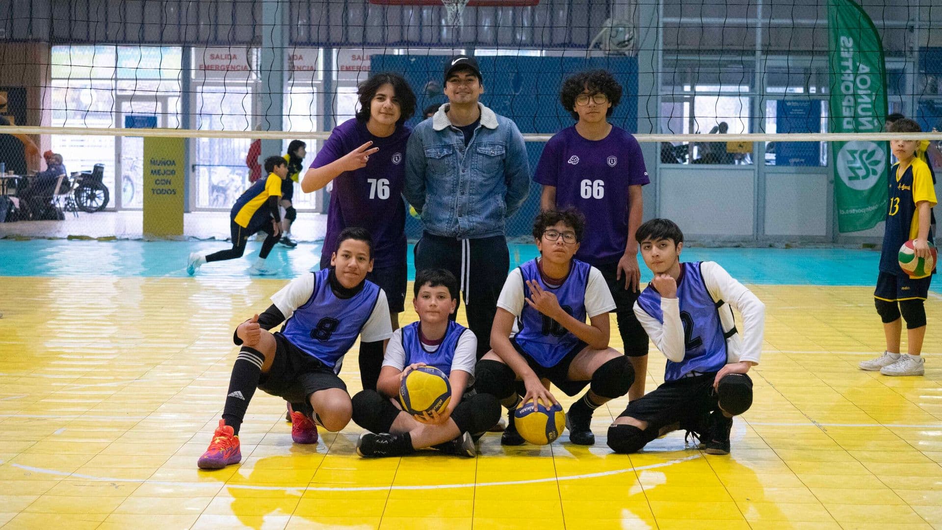 Manuel de Salas y República de Siria pasan a la provincial del Vóleibol Sub 14