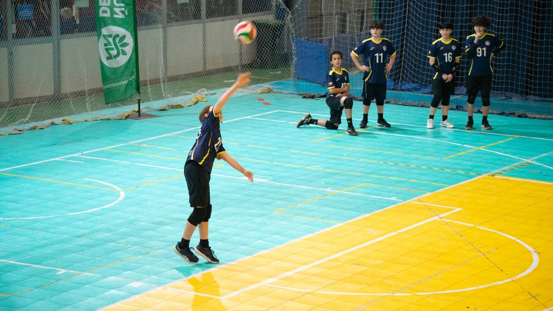Manuel de Salas y República de Siria pasan a la provincial del Vóleibol Sub 14