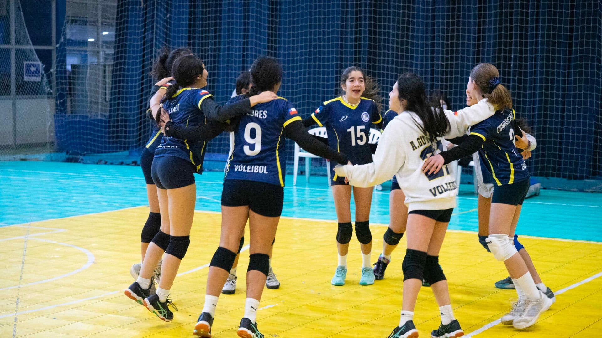 Manuel de Salas y República de Siria pasan a la provincial del Vóleibol Sub 14