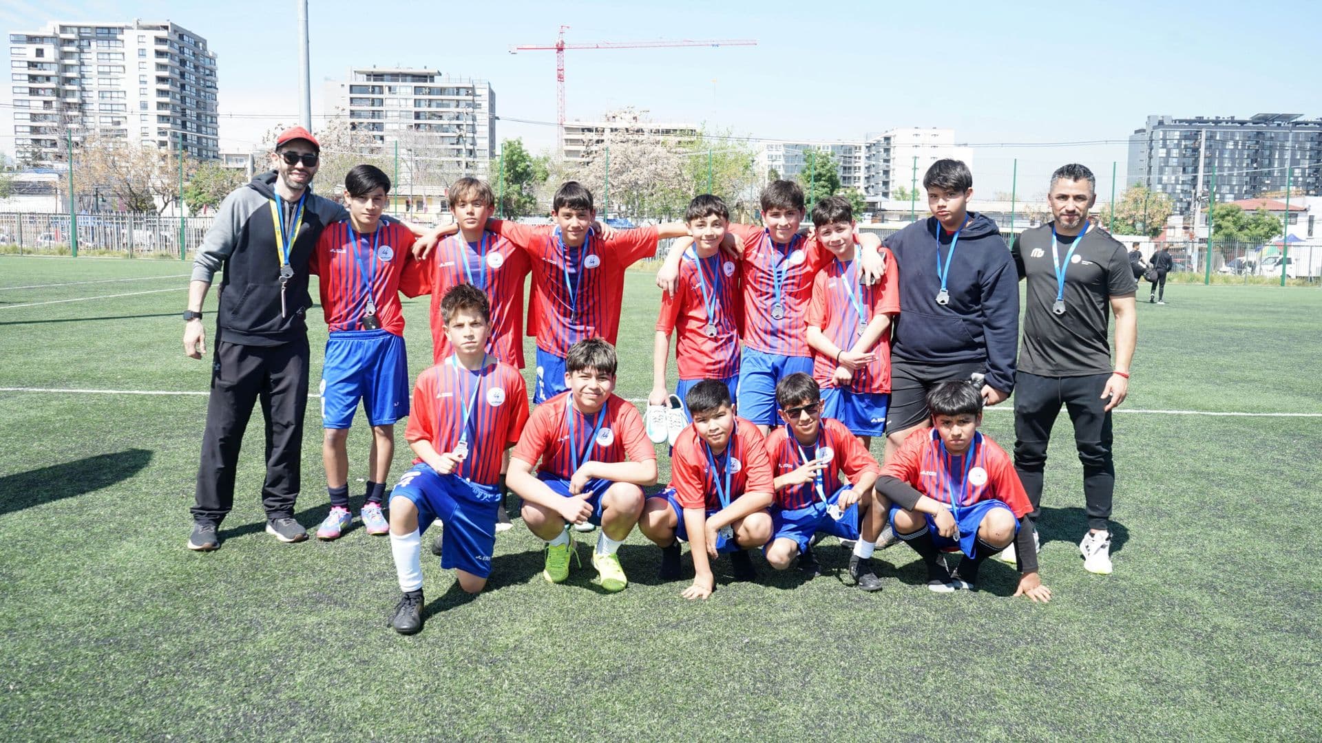 Fútbol Sub 14 y Juvenil de los JDE 2025 se jugó en el Estadio Nacional