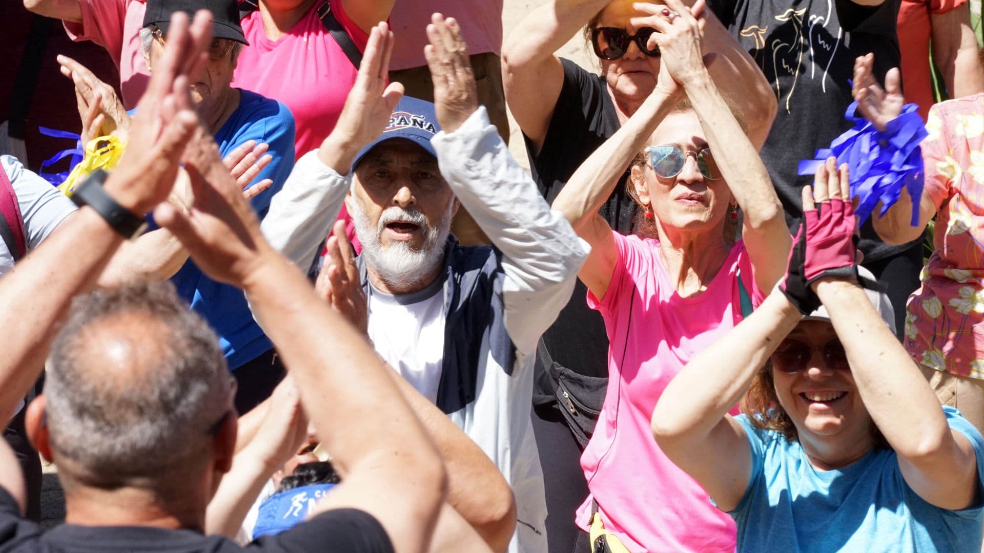 Gran Caminata Mayor hasta Plaza Ñuñoa