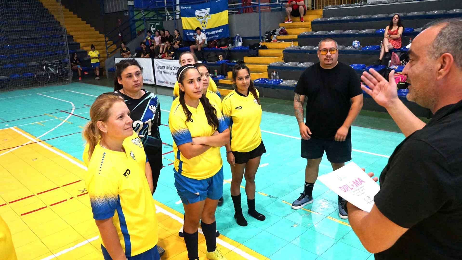 Torneo de Fútbol 5 reunió a las mejores exponentes del balompié de la comuna