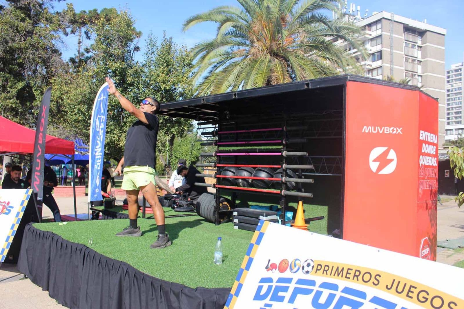 Festejamos con todo el Día del Deporte en el Parque Ramón Cruz