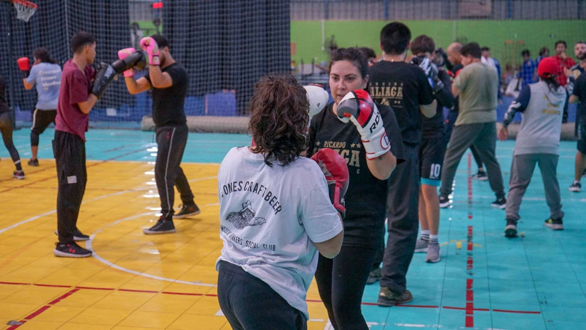 El boxeo se tomó el Polideportivo