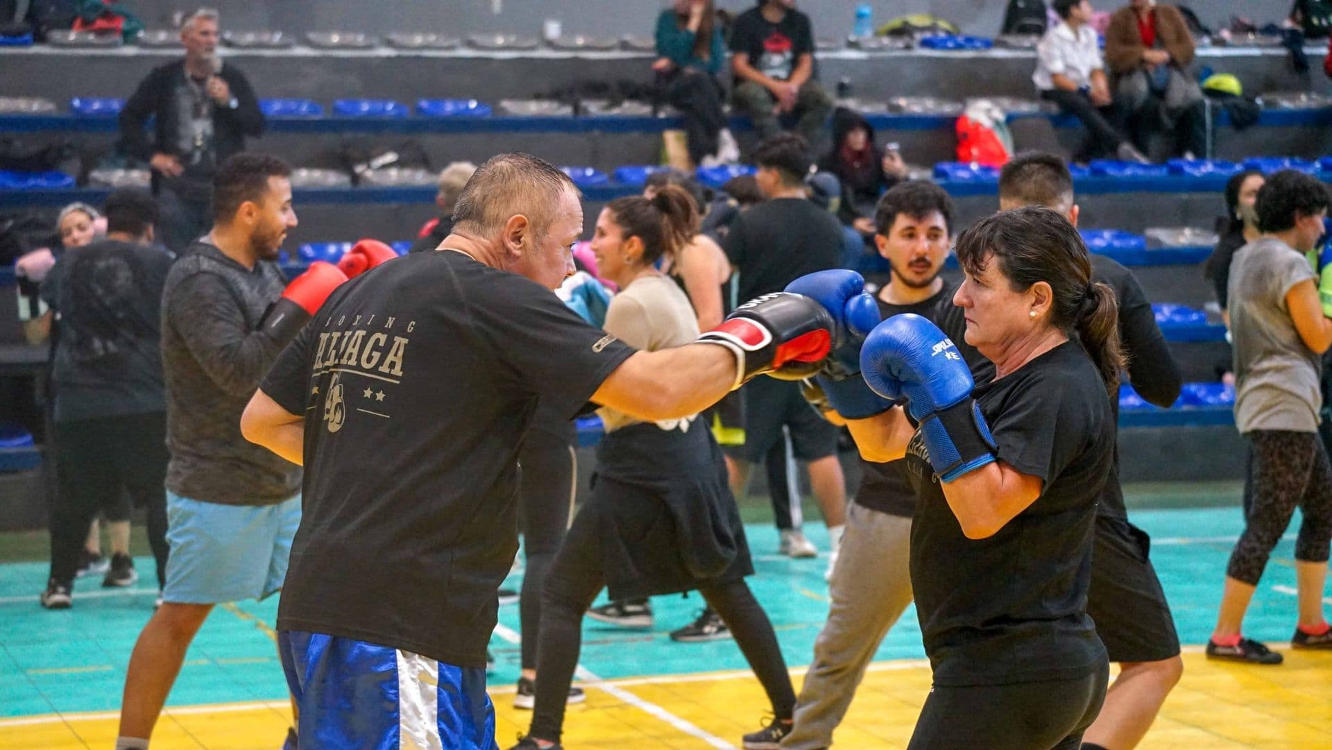 El boxeo se tomó el Polideportivo