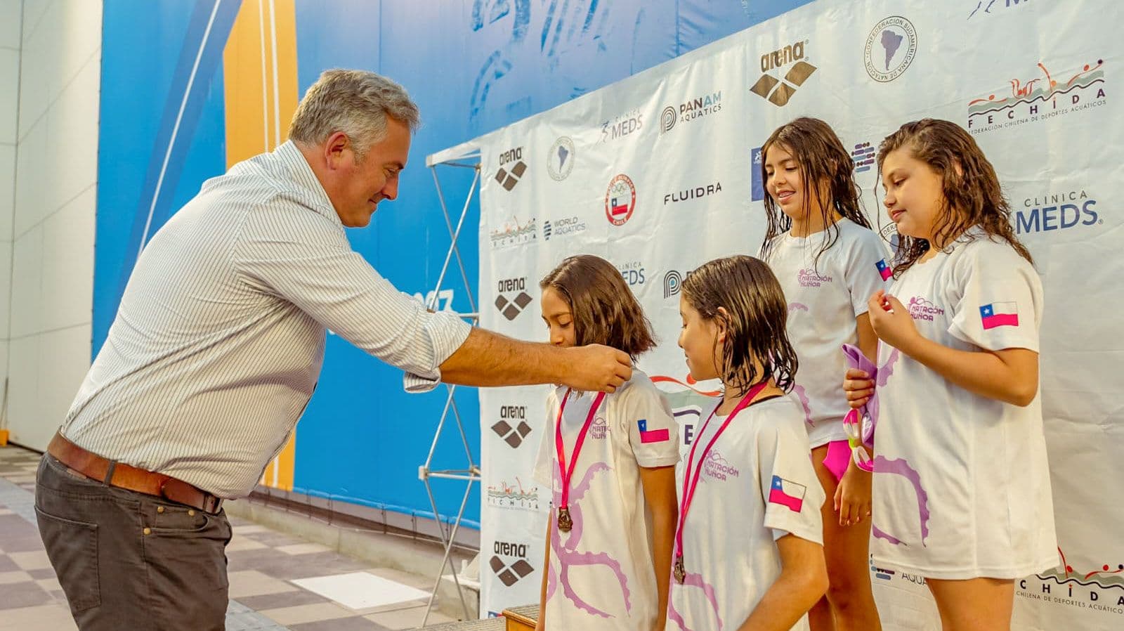 Natación Ñuñoa cosechó medallas en el Campeonato Nacional Infantil de Verano 2025