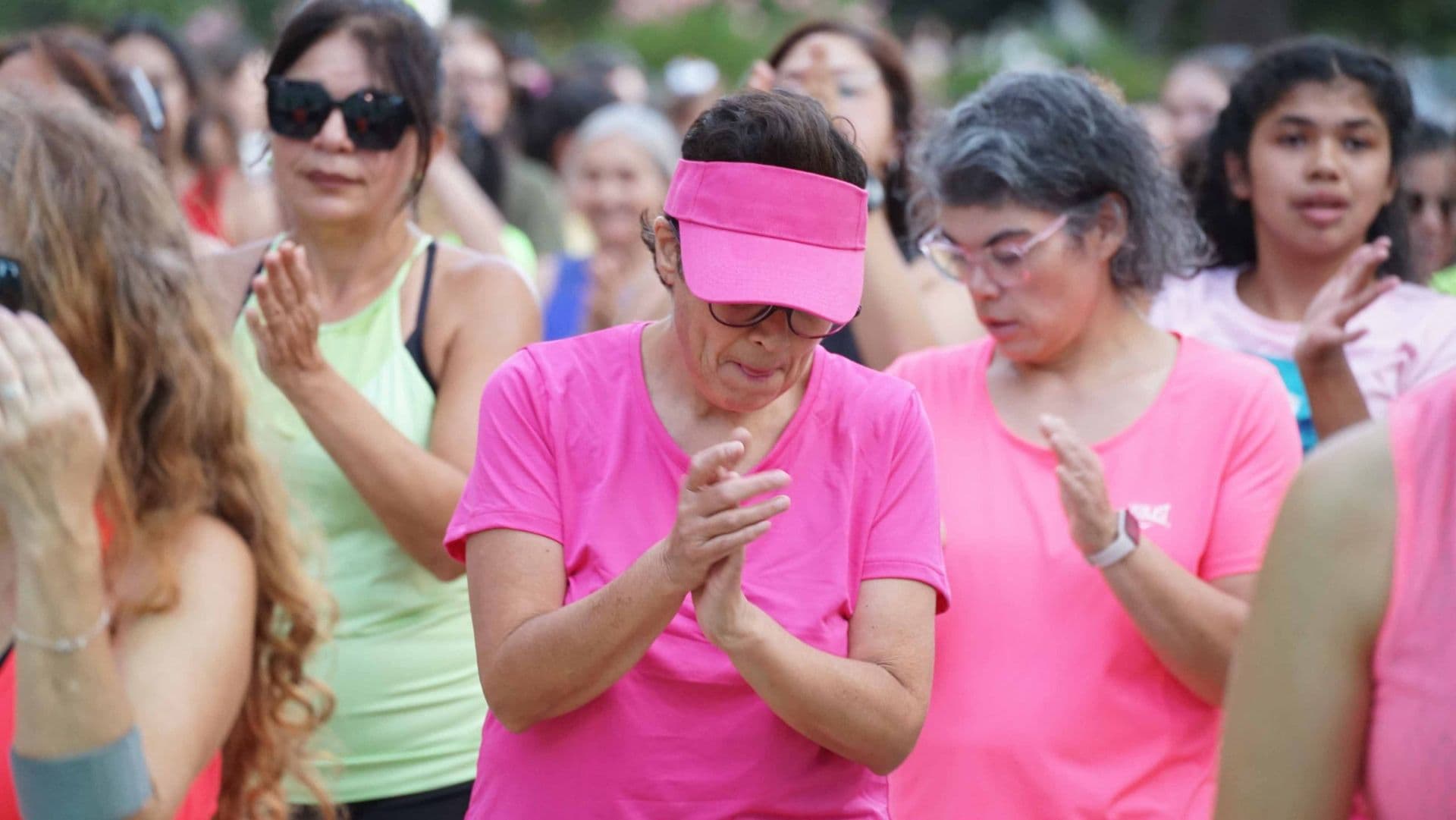 El baile se apoderó de la Plaza Ñuñoa