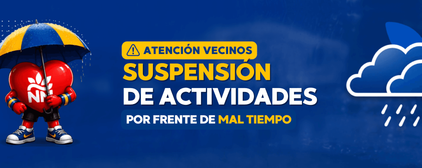 Corporación de Deportes mantiene funcionamiento de sus recintos bajo techo y suspende actividades al aire libre por sistema frontal